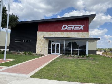 Entrance of the Newly Refurbished Detex Building